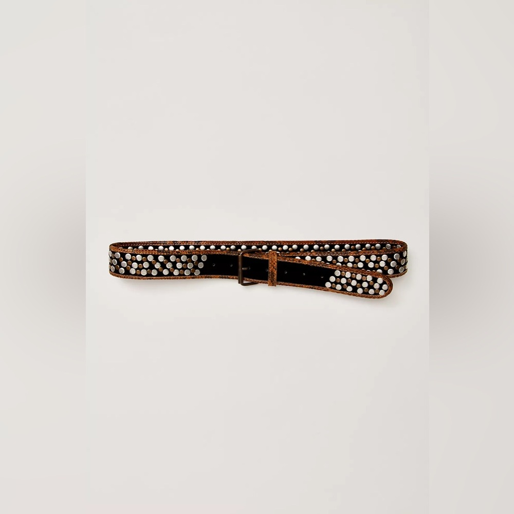 NWT! FP Free People Animal Instinct Pocket Belt Sz S/M & M/L - Picture 6 of 6